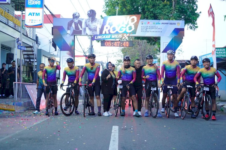 Hari Bhayangkara ke -79 Polres Ponorogo Gelar “Lingkar Wilis 2025” Bupati Sugiri : Kita Jadikan Agenda Tahunan